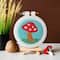 3.5" Mushroom Punch Needle Kit by Loops & Threads®